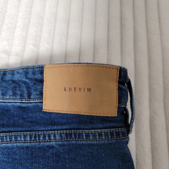 Plus Size Mom Jeans Ultra High Waist Blue Denim Size 24 Women’s Curvy Fit - Picture 10 of 10